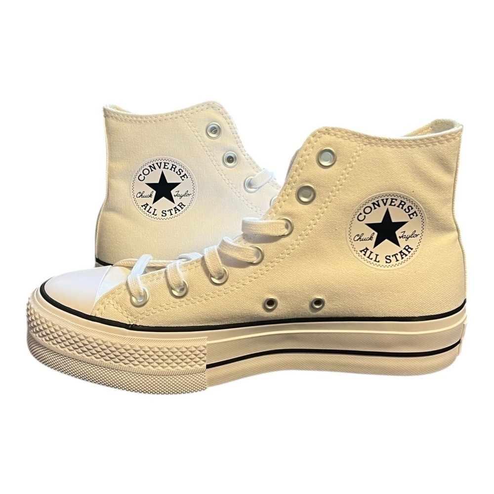 Converse CTAS Lift Hi Chuck Taylor All Star Platform Sneakers – Women’s 7.5 - Picture 8 of 8